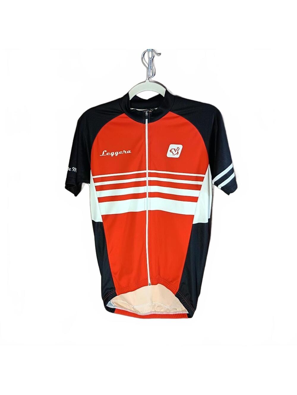 De Marchi Leggera Italia Cycling Jersey - Red, Black, White